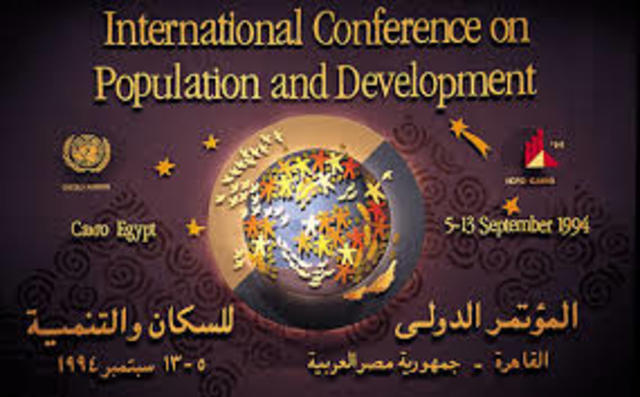 CONFERENCIA INTERNACIONAL SOBRE POBLACION Y DESARROLLO  ( EL CAIRO EGIPTO)