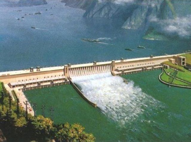 Building of the Three Gorges Dam