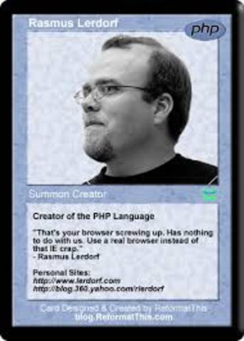 SE CREA EL LENGUAJE PHP