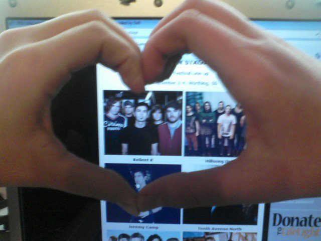 Receives her first Relient K album