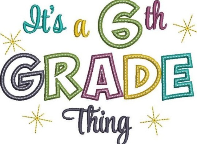 My 6th Grade Promotion