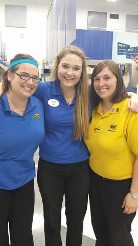 Begins work at Best Buy