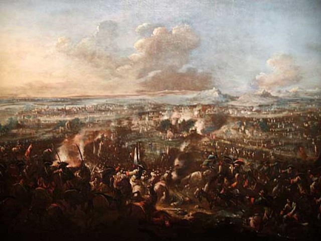 Spanish attacking France.