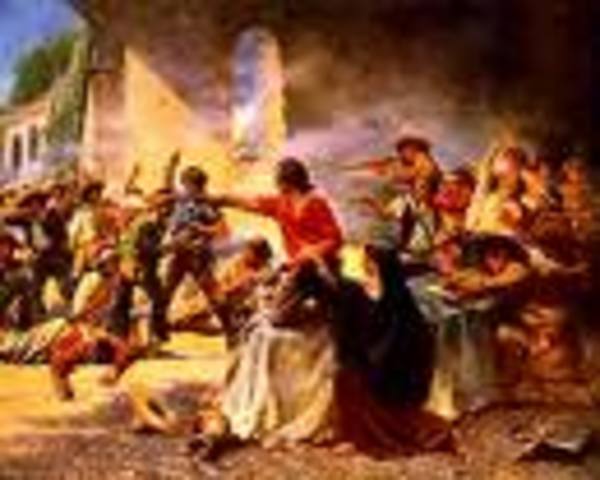 Fight at the Alamo24 Feb 1836