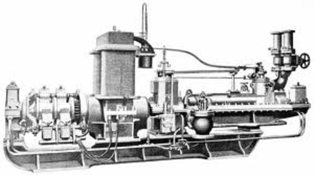 First Electric Plant Built