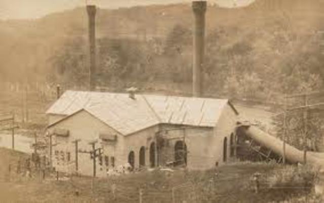 First Commercial Scale Hydroelectric Plant