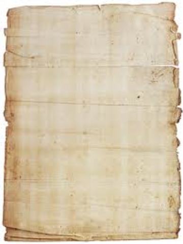 Paper is first mass-produced in Spain