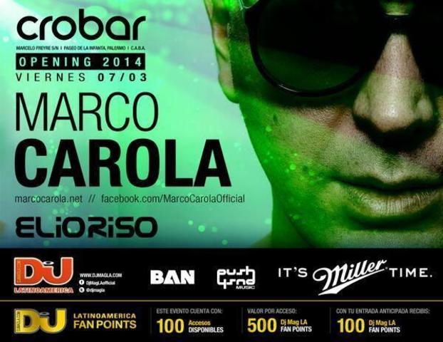 MARCO CAROLA @ MANDARINE PARK