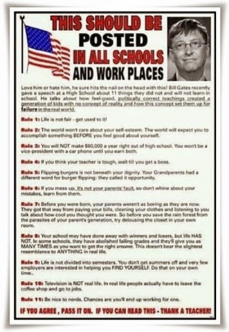 The 11 rules of life