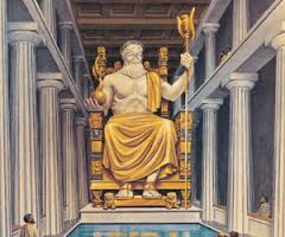Statue of Zeus at Olympia
