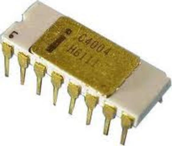 El primer microprocesador - Intel 4004