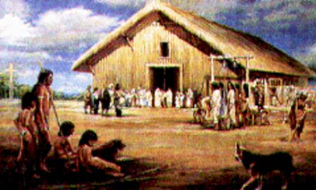 Spanish Missions Were Established Along the Barrier Islands