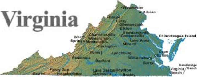 Virgina colony established