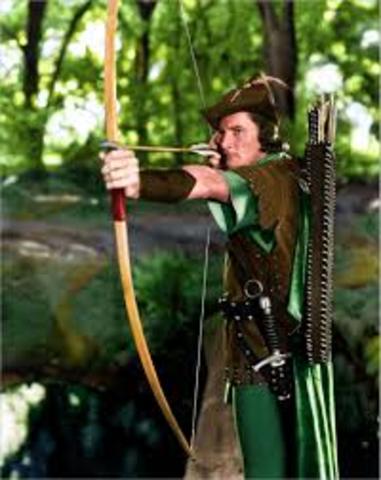 First appearance of Robin Hood in literature