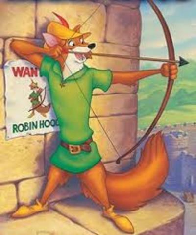 First appearance of Robin Hood in literature