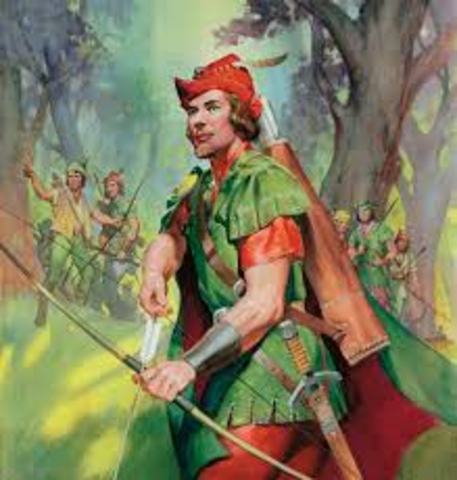 First appearance of Robin Hood in literature