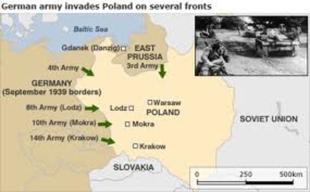 Nazi invaded poland