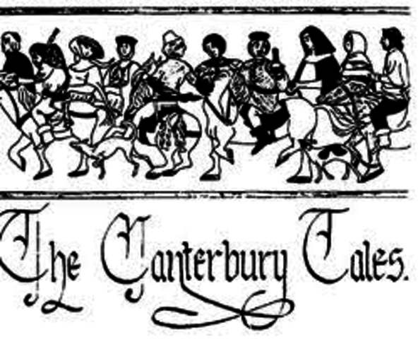 Chaucer writes The Canterbury Tales