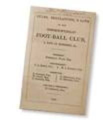 Primer Reglamento de Cambridge