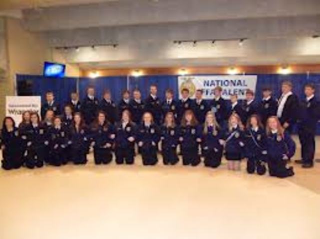 Attendance at national FFA "Victory Convention" was 12,500