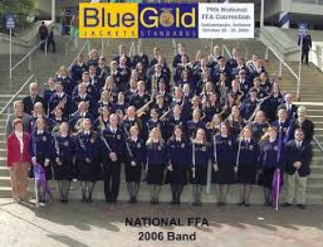 First National FFA Band performed at the national FFA convention