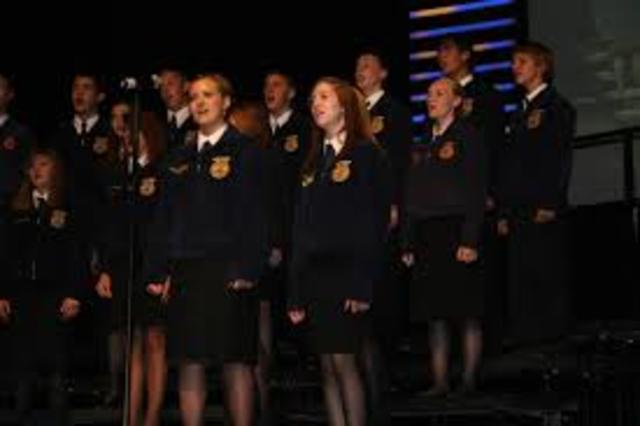First National FFA Chorus performed at the national FFA convention