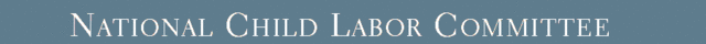 The National Child Lobor Comittie is formed