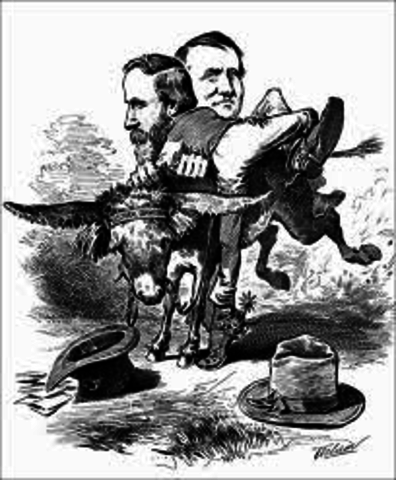 Hayes-Tilden election standoff and crisis