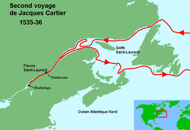Jacques Cartier's 2nd Voyage