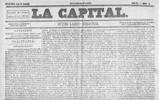 Nace el Diario La Capital de Rosario
