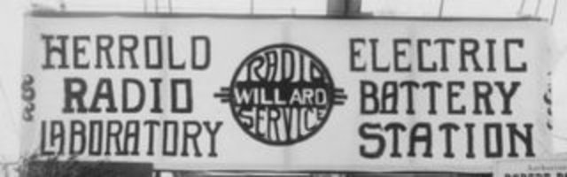 First regular public radio broadcasting