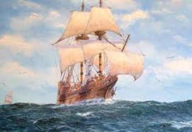 Mayflower Arives