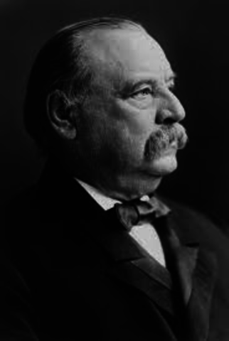 Cleveland defeats Blaine for Presidency