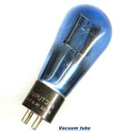first vacuum tube