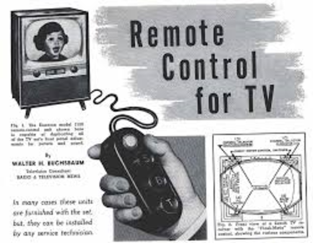 first tv remote