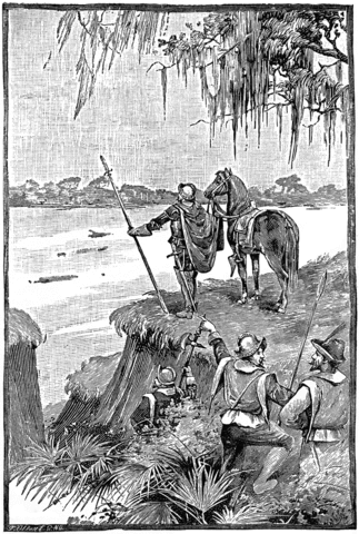 De Soto explores the Southeast and discovers Mississippi River.