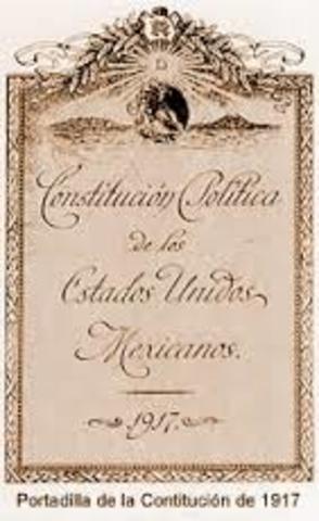 Promulgación de la Constitución