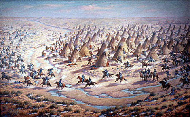 The Massacre at Sand creek