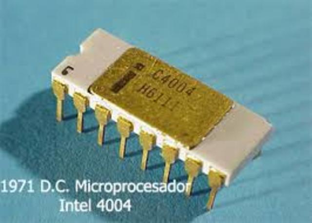 EL PRIMER MICROPROCESADOR : INTEL 400