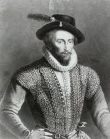 Raleigh founds Roanoke colony