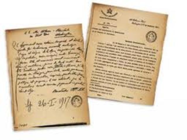 Constitución Política de 1917