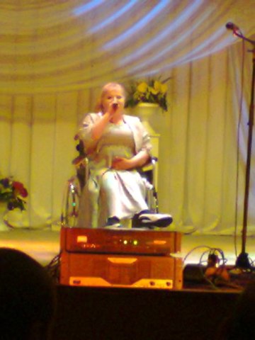 Юлия Палхович выступила на «Славянском базаре в Витебске»