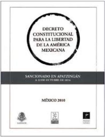 DECRETO CONSTITUCIONAL DE LA AMÉRICA MEXICANA