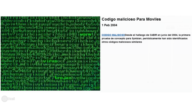 LLEGA EL CODIGO MALISIOSO PARA MOVILES