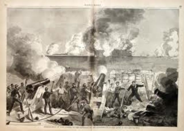 The Attack On Fort Sumter