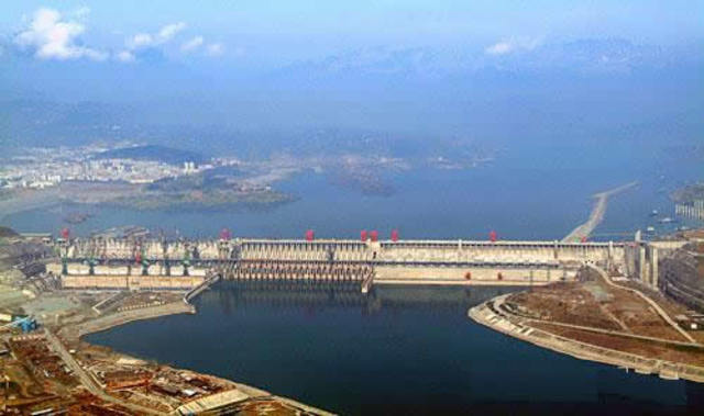 Building of the Three Gorges Dam