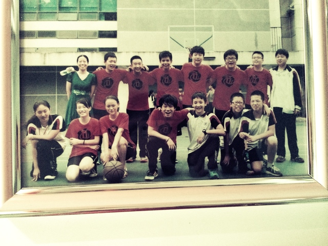 First Place in the Basketball Match!