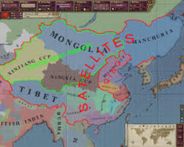 Communist China expands