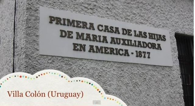 Fundación de la Primera Casa de las HMA en Villa Colón