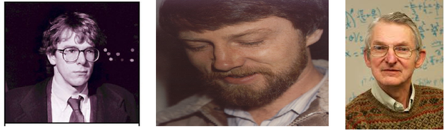 H. Douglas Mellory, Robert Morris, Víctor Vysottsky y Ken Thompson.